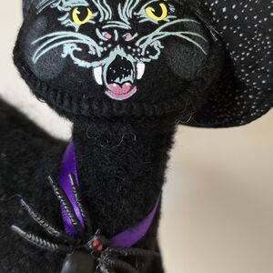 Annalee 75th Anniversary Scaredy Black Cat Halloween Witch Hat